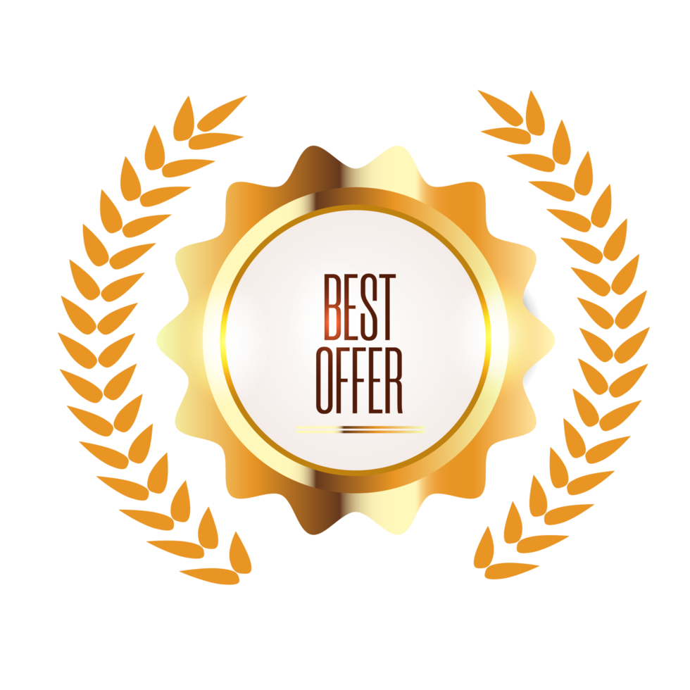 golden-badges-seal-quality-labels-sale-medal-badge-stamp-free-png